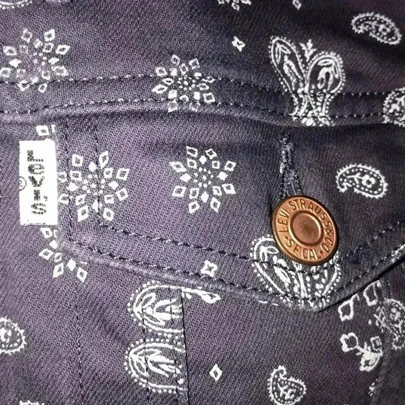 Levi Strauss & Co. Bandana Vest Size M—B4 - Picture 3 of 6